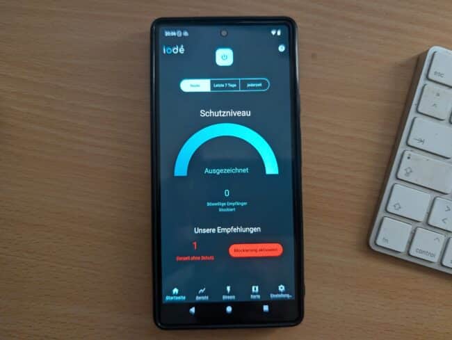 iode automatischer Schutz