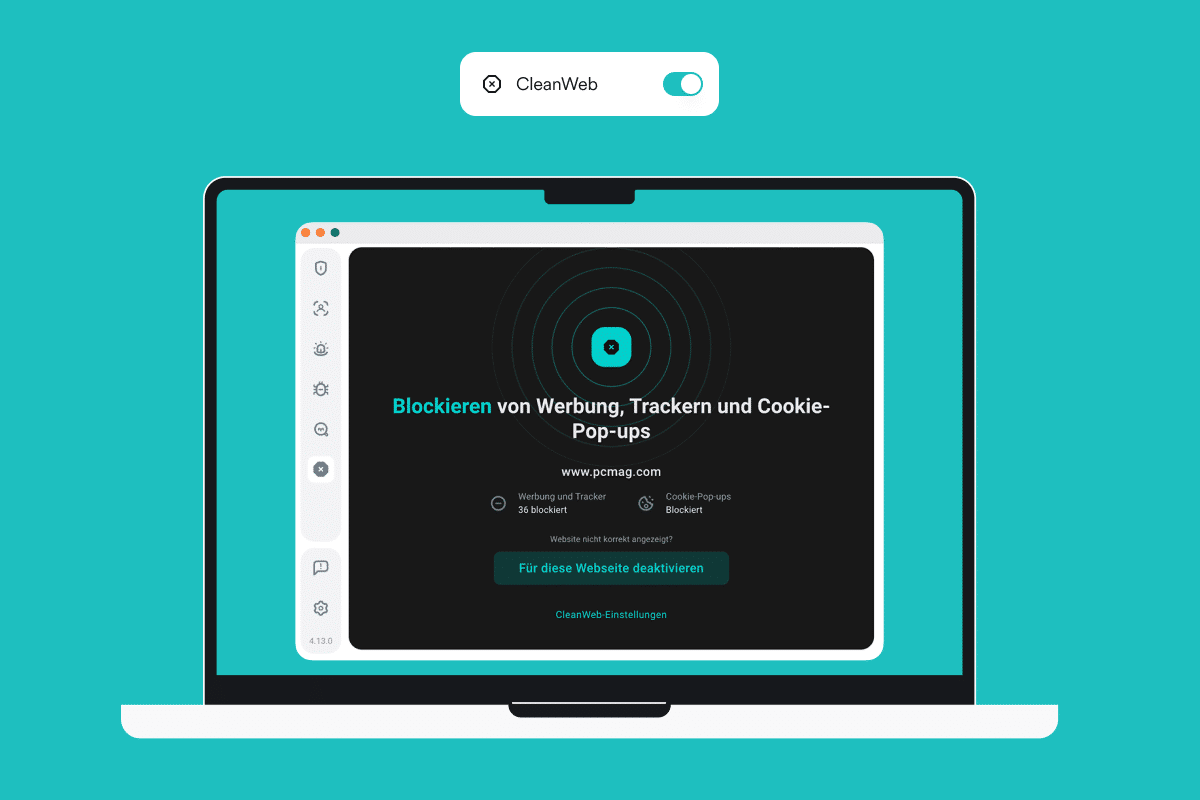 Surfshark CleanWeb aktivieren